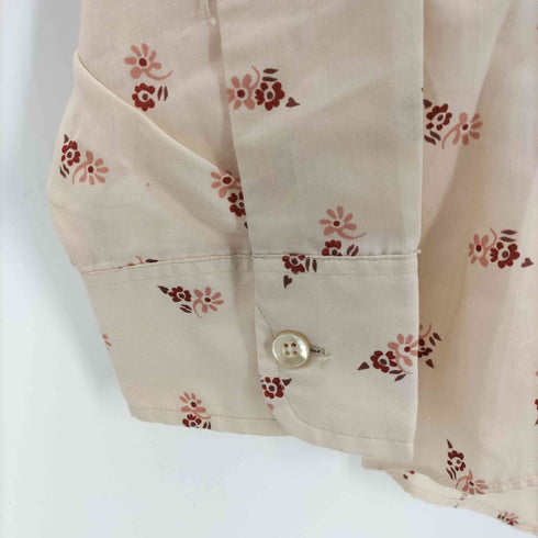 シアーズ Sears 80S 総柄 花柄 ドレスシャツ メンズ