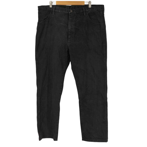 ラスラー RUSTLER ブラックデニムパンツ メンズ 42X30