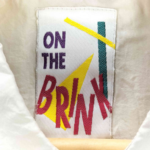 ON THE BRINK 100%シルク 長袖シャツ メンズ JPN:L