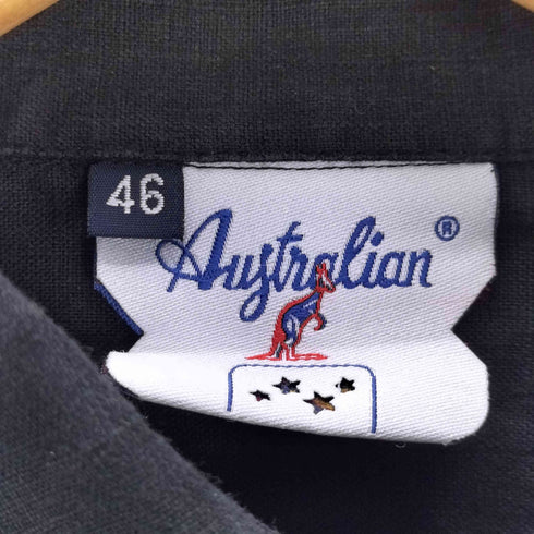 Australian BY LALPINA リネンワークシャツ メンズ JPN:46