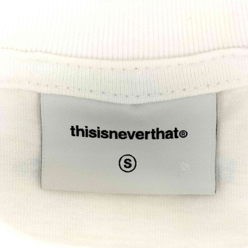 ディスイズネバーザット thisisneverthat T-LOGO W TEE レディース S