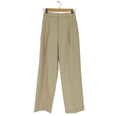 ユニクロ UNIQLO タックワイドパンツ レディース JPN:S