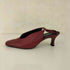 マメクロゴウチ Mame Kurogouchi 22SS Curved Line Sling Back Heels レディース 24 1/2