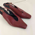 マメクロゴウチ Mame Kurogouchi 22SS Curved Line Sling Back Heels レディース 24 1/2