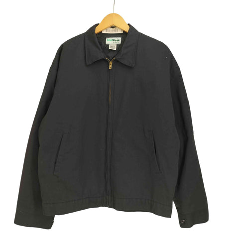 UniWear 90S 裏地キルティング メキシコ製 ジップアップ ワークブルゾン メンズ import:L