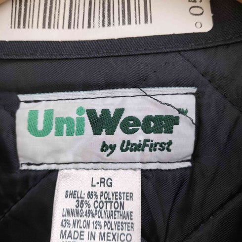 UniWear 90S 裏地キルティング メキシコ製 ジップアップ ワークブルゾン メンズ import:L