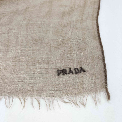 プラダ PRADA カシミヤ グラデーションスカーフ レディース