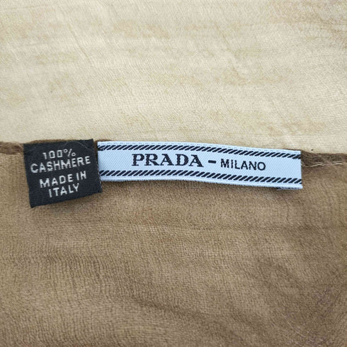 プラダ PRADA カシミヤ グラデーションスカーフ レディース