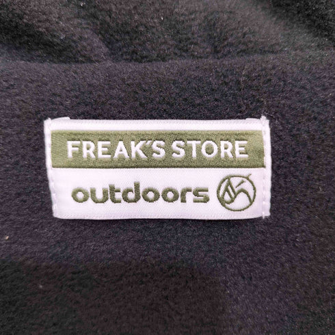 フリークスストア FREAKS STORE 22AW FREAK'S OUTDOORS 裏フリースハーフジッププルオーバー メンズ FREE
