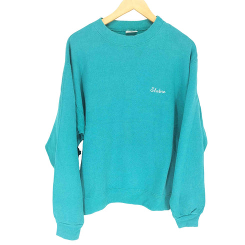 ヘインズ Hanes MADE IN USA 80~90S THE BEAGLE 背面刺繍スウェット メンズ L