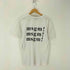 エムエスジーエム MSGM バックロゴプリント クルーネックTシャツ メンズ XS