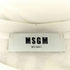 エムエスジーエム MSGM バックロゴプリント クルーネックTシャツ メンズ XS