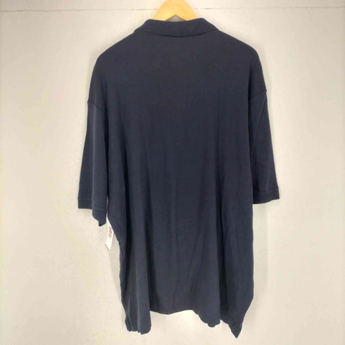 ランズエンド LANDS END 企業ロゴ刺繍 カットソー生地ポロシャツ メンズ 2XL