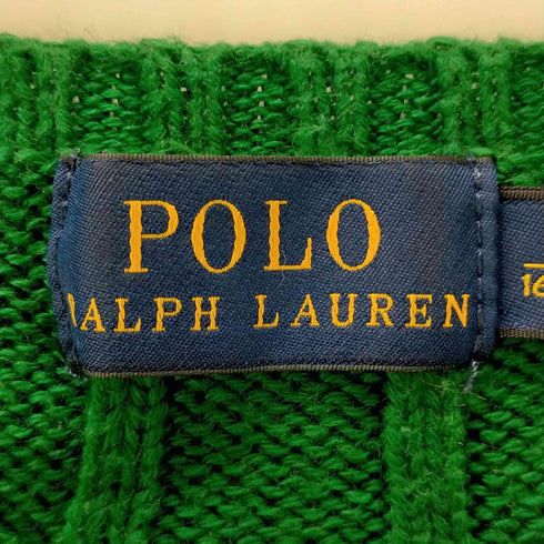 ポロラルフローレン POLO RALPH LAUREN ポニー刺繍 ブイネックセーター レディース JPN:M
