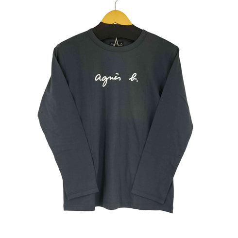 アニエスベー agnes b. フロントプリント L/S Tシャツ レディース JPN:1