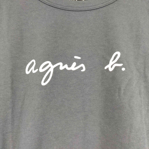 アニエスベー agnes b. フロントプリント L/S Tシャツ レディース JPN:1