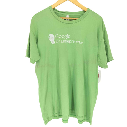 アメリカンアパレル AMERICAN APPAREL 企業ロゴプリントTシャツ メンズ XL