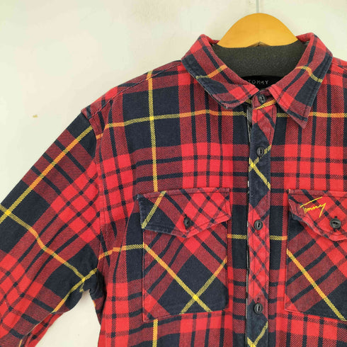 トミー TOMMY タータンチェックネルシャツ メンズ JPN:XL