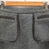 MIRO AMURETTE piping wool mini skirt レディース