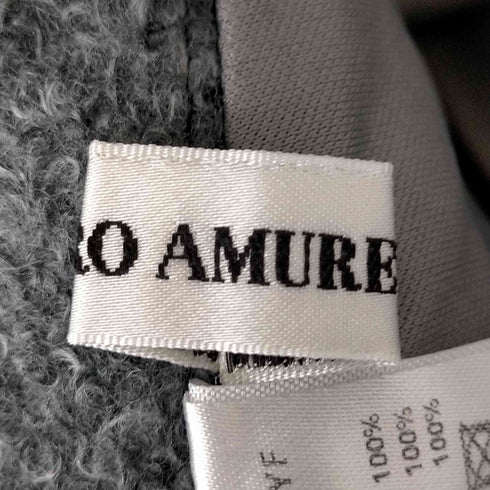 MIRO AMURETTE piping wool mini skirt レディース