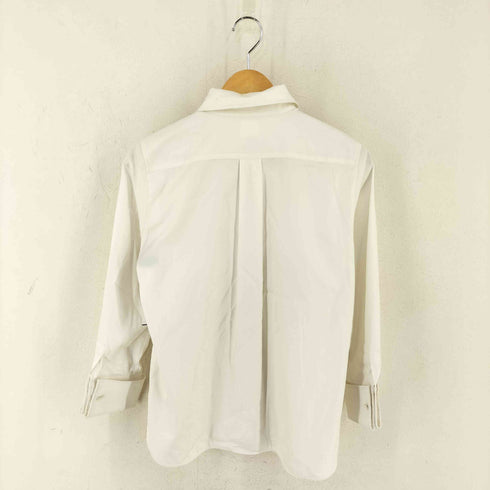 マックスマーラ MAX MARA M刺繍 L/S シャツ シルク混 レディース JPN:38