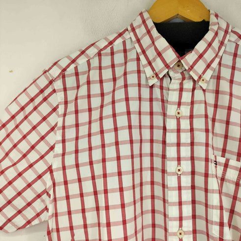 トミーヒルフィガー TOMMY HILFIGER チェックボタンダウンシャツ メンズ JPN:M