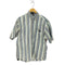 ヴァンヒューゼン VAN HEUSEN 90S マルチストライプ 半袖シャツ メンズ JPN:M