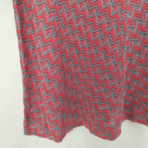 ミッソーニ MISSONI イタリア製 コットンレーヨン Vネック ブラウス レディース 42