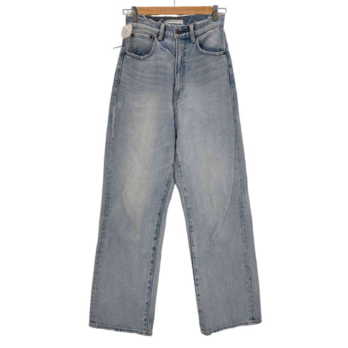 マウジー moussy HW DAMAGE LOOSE STRAIGHT レディース 25