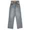 マウジー moussy HW DAMAGE LOOSE STRAIGHT レディース 25