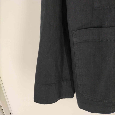ムジルシリョウヒン 無印良品 木の実から作ったカポック混 ヘリンボーンカバーオール メンズ JPN:XL