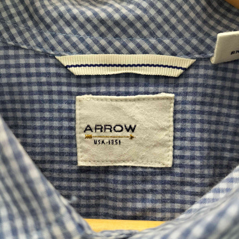アロー ARROW 00S ギンガムチェック 長袖シャツ メンズ JPN:L