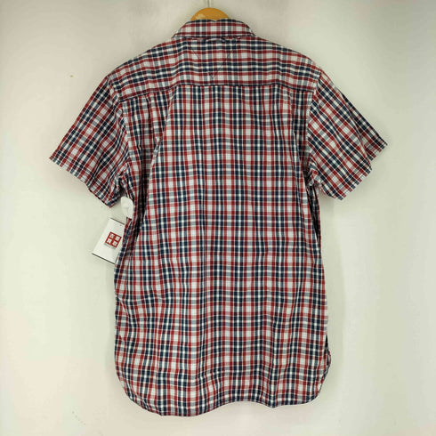 トミーヒルフィガー TOMMY HILFIGER CUSTOM FIT S/S チェックシャツ メンズ JPN:L