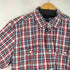トミーヒルフィガー TOMMY HILFIGER CUSTOM FIT S/S チェックシャツ メンズ JPN:L