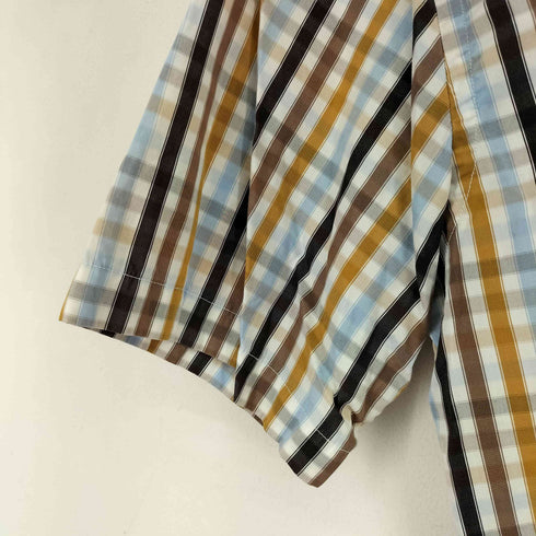 トミーヒルフィガー TOMMY HILFIGER タータンチェック S/S BDシャツ メンズ JPN:L