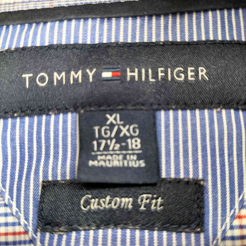 トミーヒルフィガー TOMMY HILFIGER CUSTOM FIT チェック L/S シャツ メンズ JPN:XL