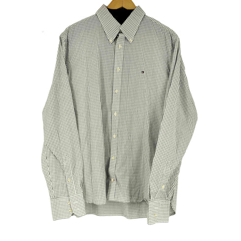 トミーヒルフィガー TOMMY HILFIGER 格子 L/S ボタンダウンシャツ メンズ JPN:L