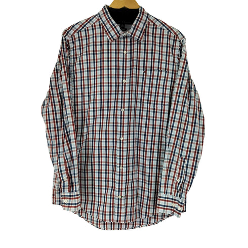 トミーヒルフィガー TOMMY HILFIGER 80s 2PLY チェック L/S シャツ メンズ JPN:XL