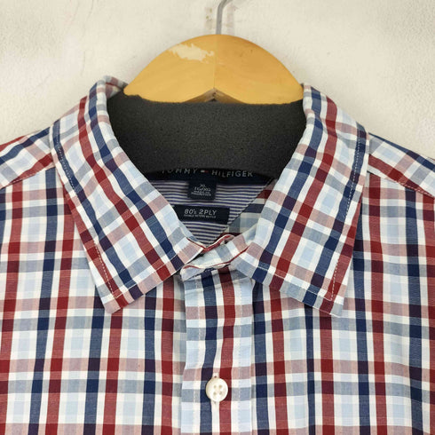 トミーヒルフィガー TOMMY HILFIGER 80s 2PLY チェック L/S シャツ メンズ JPN:XL