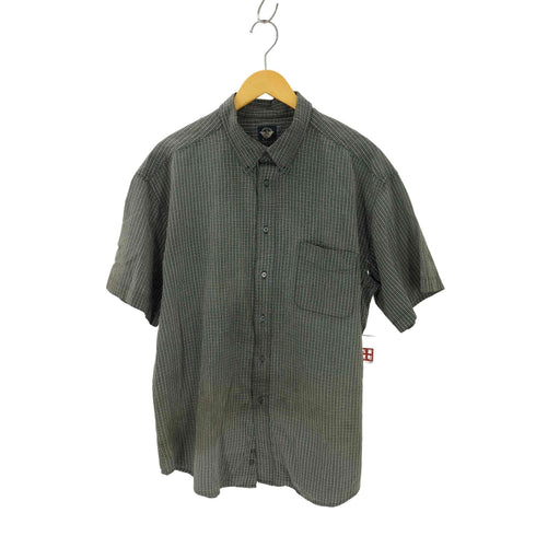 ドッカーズ DOCKERS 00S チェック柄 半袖シャツ メンズ JPN:XL