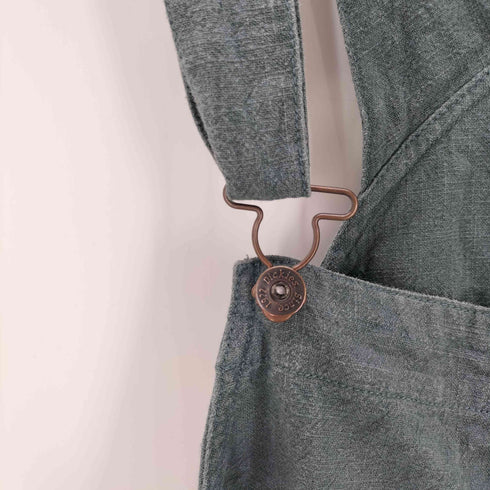 ディッキーズ Dickies 麻綿 オーバーオール メンズ M