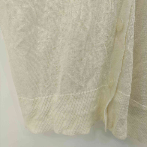 ローレンラルフローレン LAUREN RALPH LAUREN リネンレーヨン バックレースカーディガン レディース JPN:XS