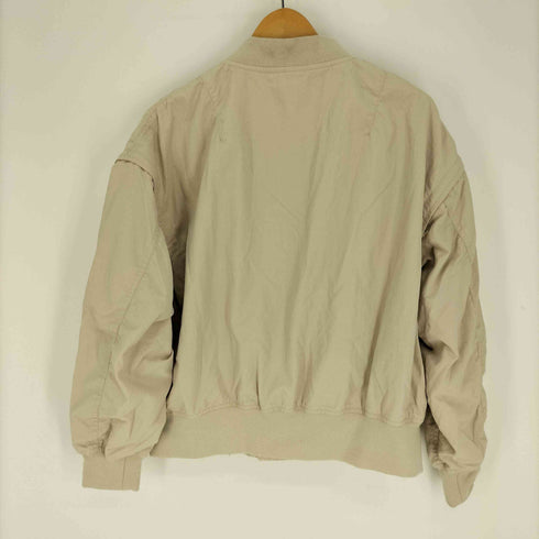 シンプリシテェ SIMPLICITE 23SS コンパクト MA-1 ブルゾン ジャケット レディース