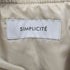 シンプリシテェ SIMPLICITE 23SS コンパクト MA-1 ブルゾン ジャケット レディース