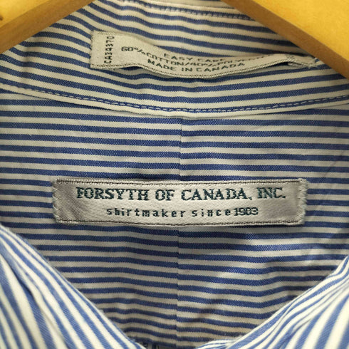 70S-80S FORSYTH OF CANADA ストライプ 半袖シャツ メンズ