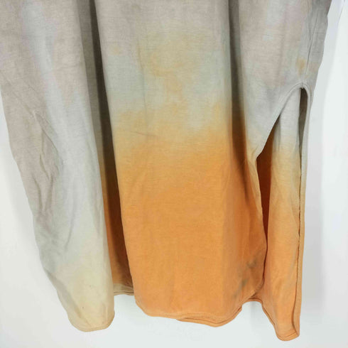 ナゴンスタンス nagonstans Paint Round Slit Long T-SHIRTS ペイント ラウンド スリット Tシャツ メンズ US:38