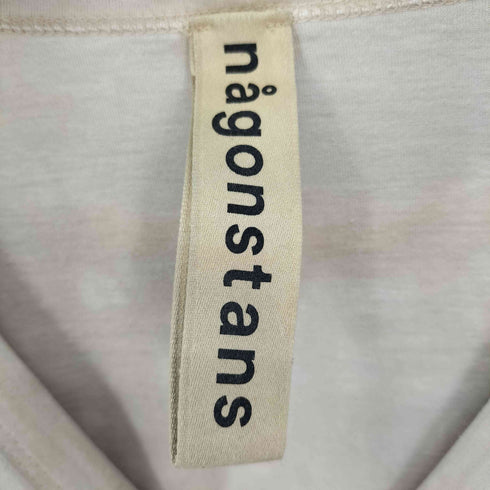 ナゴンスタンス nagonstans Paint Round Slit Long T-SHIRTS ペイント ラウンド スリット Tシャツ メンズ US:38