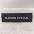 メゾンスペシャル MAISON SPECIAL 24AW Logo Tattoo Blocking Lace Tops ロゴタトゥーブロッキングレーストップス レディース FREE