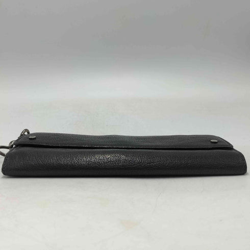 アニエスベーボヤージュ agnes b. VOYAGE ウォレットチェーン付き 3つ折り レザー ロング ウォレット 長財布 メンズ