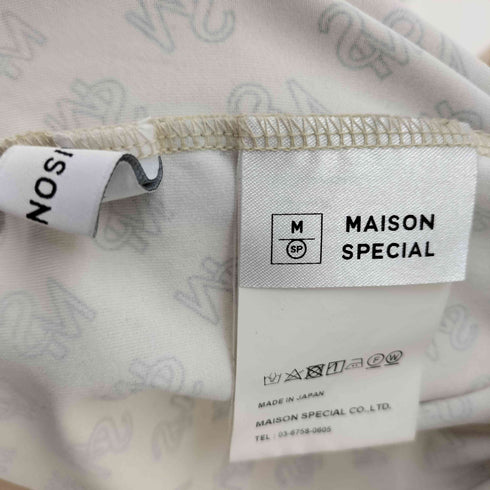 メゾンスペシャル MAISON SPECIAL 22SS モノグラムプリントジャージトップス レディース FREE